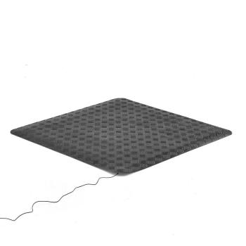 Protiúnavová priemyselná rohož ESD, 1000x700 mm, čierna obrázok
