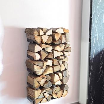 Radius design cologne Dřevník 10 poliček RADIUS DESIGN (WOODEN TREE WALL SMALL 729A) černá obrázok