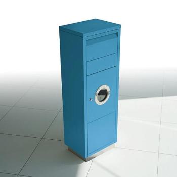 Radius design cologne Schránka na balíky RADIUS DESIGN (LETTERMANN standing ovation 1 blue 600N) modrá obrázok