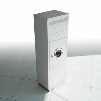 Radius design cologne Schránka na balíky RADIUS DESIGN (LETTERMANN standing ovation 1 weiss 600E) biela obrázok