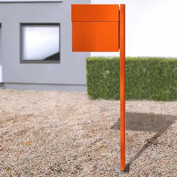 Radius design cologne Schránka na listy RADIUS DESIGN (LETTERMANN 4 STANDING orange 565A) oranžová obrázok