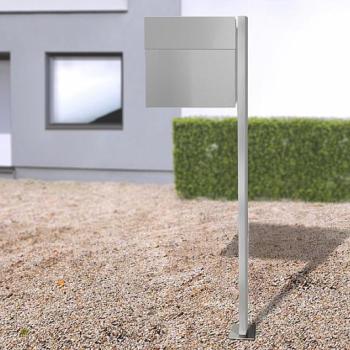 Radius design cologne Schránka na listy RADIUS DESIGN (LETTERMANN 4 STANDING silver 565C) strieborná obrázok
