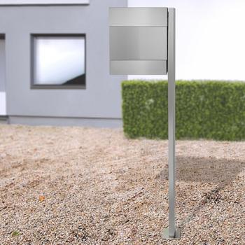 Radius design cologne Schránka na listy RADIUS DESIGN (LETTERMANN 5 STANDING silver 566C) strieborná obrázok