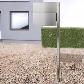 Radius design cologne Schránka na listy RADIUS DESIGN (LETTERMANN XXL 2 STANDING stainless steel 568) nerez obrázok