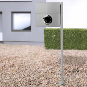 Radius design cologne Schránka na listy RADIUS DESIGN (LETTERMANN XXL STANDING silver 567C) strieborná obrázok