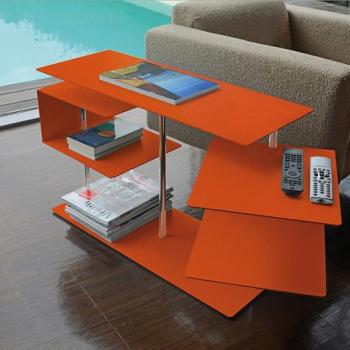 Radius design cologne Stolík RADIUS DESIGN (X-CENTRIC TABLE 2 orange 570B) oranžový obrázok