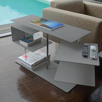 Radius design cologne Stolík RADIUS DESIGN (X-CENTRIC TABLE 2 silver 570A) strieborný obrázok