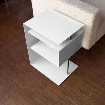 Radius design cologne Stolík RADIUS DESIGN (X-CENTRIC TABLE weiss 530C) biely obrázok