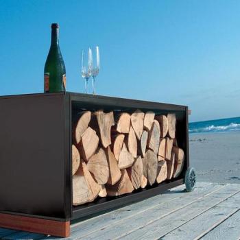 Radius design cologne Vozík na drevo RADIUS DESIGN (KAMINHOLZWAGEN schwarz 470B) čierny obrázok
