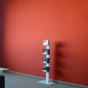 Radius design cologne Zakladač na CD 4 poličky RADIUS DESIGN (CD-BAUM white 2 STAND SMALL 737B) bielá obrázok