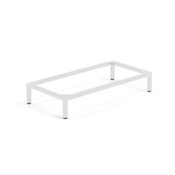Rám na nožičkách MODULUS, Š 800 mm, biely obrázok