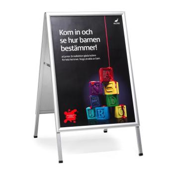 Reklamný stojan 700x1000 mm, hliník obrázok