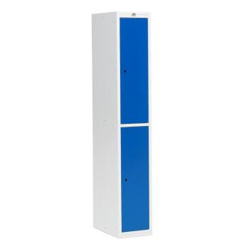 Šatňová skrinka COACH, 1 sekcia, 2 dvere, 1800x500x300 mm, modré dvere obrázok