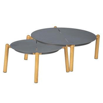 Set hliníkových stolíkov BOLZANO (2 ks) obrázok