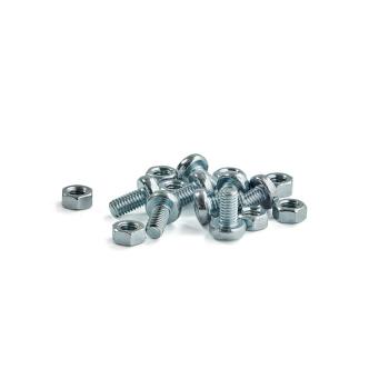 Set skrutiek a matiek, 8 skrutiek M6x12 + 8 matiek M6 obrázok