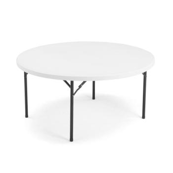 Skladací stôl MIKA, Ø1520 mm, plast obrázok