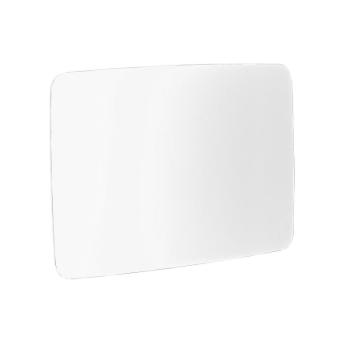 Sklenená magnetická tabuľa STELLA, so zaoblenými rohmi, 1500x1000 mm, biela obrázok