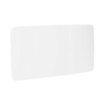 Sklenená magnetická tabuľa STELLA, so zaoblenými rohmi, 2000x1000 mm, biela obrázok