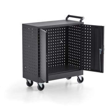 Skrinka na náradie PROVIDE, s kolieskami 835x760x350 mm, tmavošedá obrázok