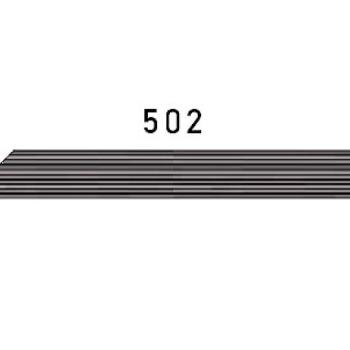 Soklová lišta sladkého drievka 9556 502, 78x10x4500 / 6000 mm, TWINSON 10 × 78 × 6000 mm obrázok