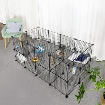 SONGMICS Klietka pre morča 143 x 71 x 73 cm obrázok
