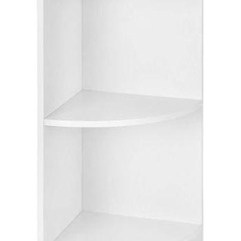 SONGMICS Rohový regál LBC42WT, biely obrázok