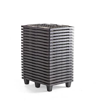 Stohovateľné plastové palety, polovičné, 800x600 mm, 20 ks obrázok