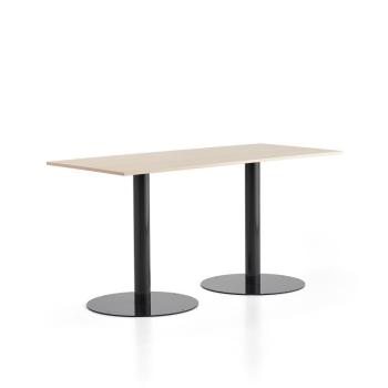 Stôl ALVA, 1800x800x900 mm, antracit, breza obrázok