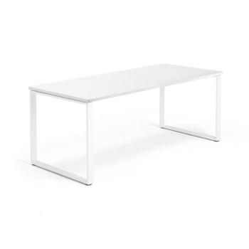 Stôl MODULUS, 1800x800 mm, O rám, biely obrázok