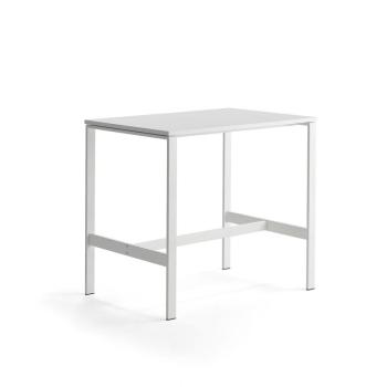 Stôl VARIOUS, 1200x800x1050 mm, biela, biela obrázok