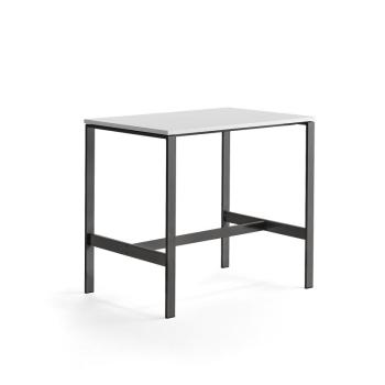 Stôl VARIOUS, 1200x800x1050 mm, čierna, biela obrázok