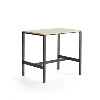 Stôl VARIOUS, 1200x800x1050 mm, čierna, breza obrázok