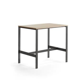 Stôl VARIOUS, 1200x800x1050 mm, čierna, dub obrázok