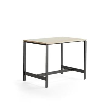 Stôl VARIOUS, 1200x800x900 mm, čierna, breza obrázok