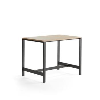 Stôl VARIOUS, 1200x800x900 mm, čierna, dub obrázok