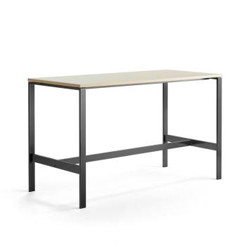 Stôl VARIOUS, 1800x800x1050 mm, čierna, breza obrázok