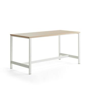 Stôl VARIOUS, 1800x800x900 mm, biela, dub obrázok