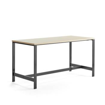 Stôl VARIOUS, 1800x800x900 mm, čierna, breza obrázok