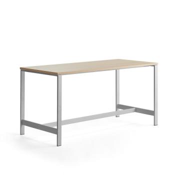 Stôl VARIOUS, 1800x800x900 mm, strieborná, dub obrázok