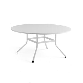Stôl VARIOUS, Ø1600 mm, výška 740 mm, biela, biela obrázok