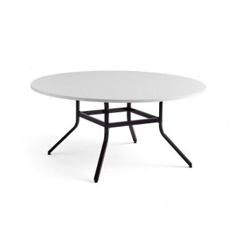 Stôl VARIOUS, Ø1600 mm, výška 740 mm, čierna, biela obrázok