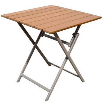 Stolík záhradný skladací CALVIN (hnedá) obrázok