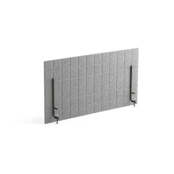 Stolový paraván SPLIT, 1200x600 mm, svetlošedý obrázok