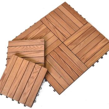 Terasové dlaždice THERMOWOOD 30 × 300 × 300 mm obrázok