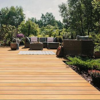 Terasové dosky GARAPA 21 × 145 × 5200 mm | hladká obrázok
