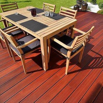 Terasové dosky MASSARANDUBA 21 × 145 × 3350 mm | jemne rýh. / hladká | FSC® obrázok