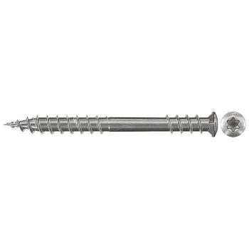 Terasové skrutky FPF-ST 5,5 x 40/50/60 mm Strieborné oceľové skrutky 5,5 × 50 mm | 200 ks obrázok