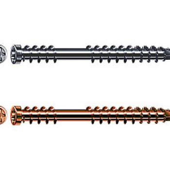 Terasové skrutky SPAX 5 x 50 mm Strieborné nerezové skrutky 5 × 50 mm BIT T 25 | 200 ks obrázok