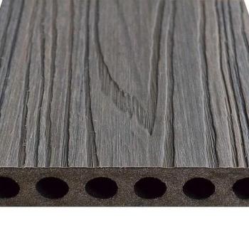Terasový profil UNVOC COEX obojstranný dvojfarebný ŠEDÁ / HNEDÁ 22,5  x 143  x 2000 mm obrázok