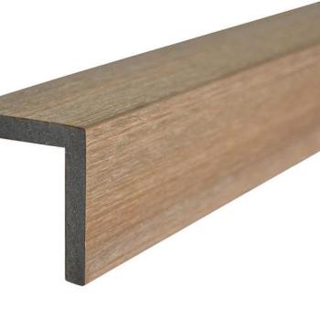 Ukončovacia lišta WPC UNVOC COEX hnedá D002 40 x 60 x 2200 mm obrázok